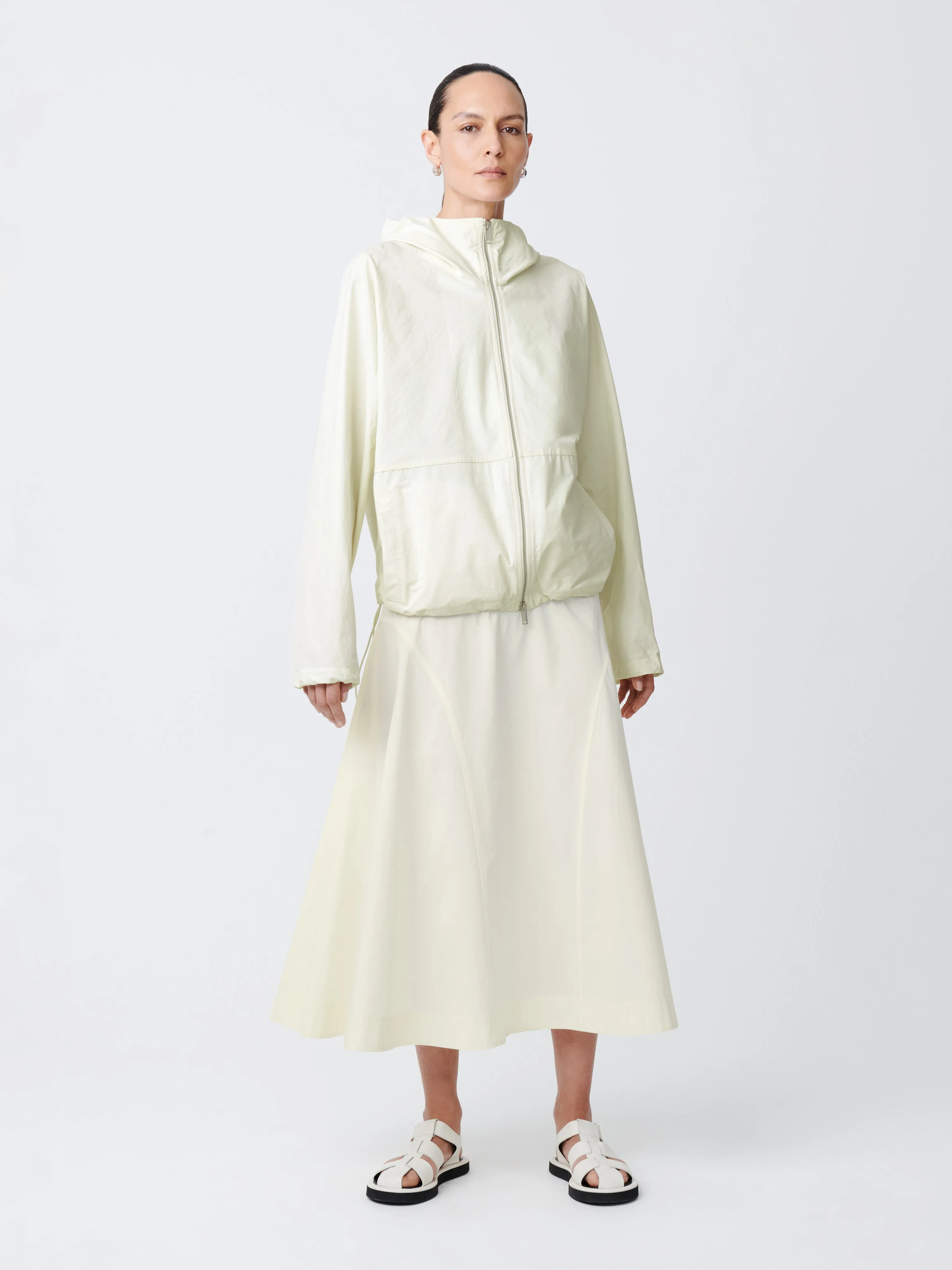 Godwin Anorak in Bone sold by Studio Nicholson product image thumbnail 2