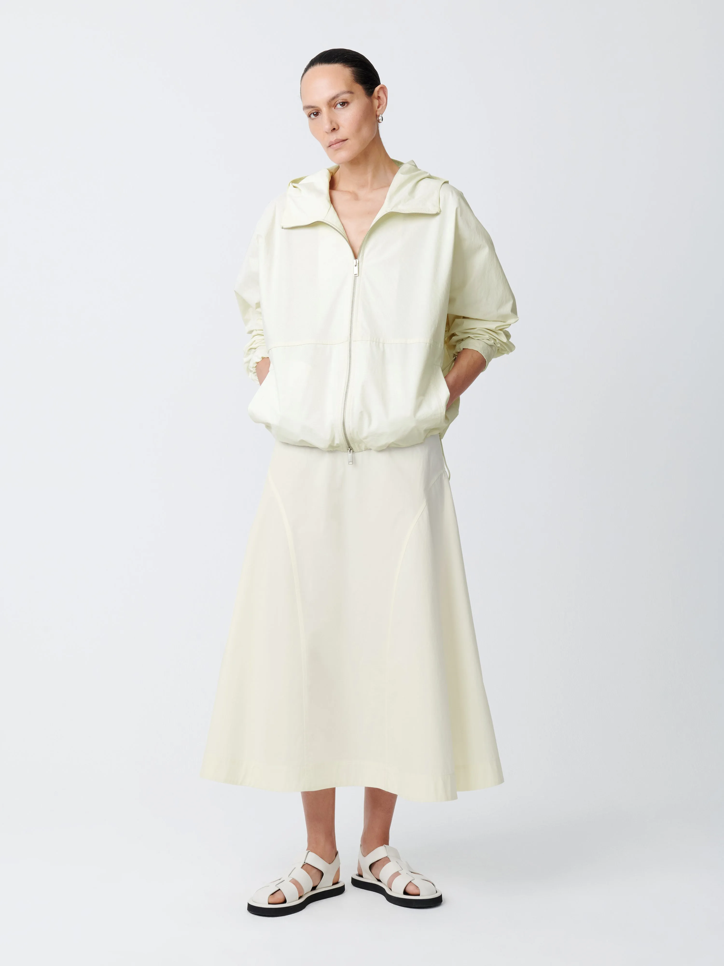 Godwin Anorak in Bone sold by Studio Nicholson product image thumbnail 3