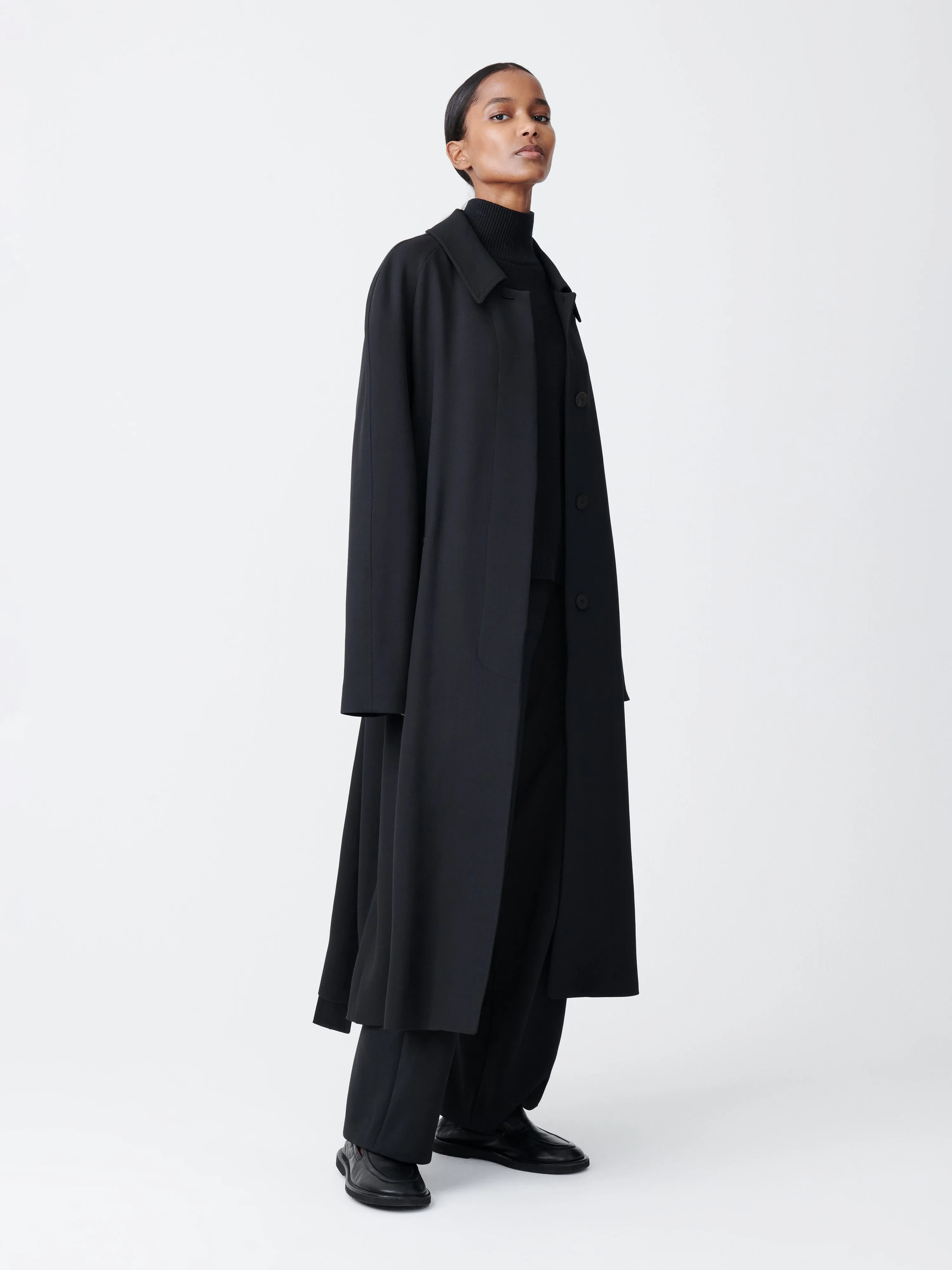 Denali Coat in Darkest Navy sold by Studio Nicholson product image thumbnail 3