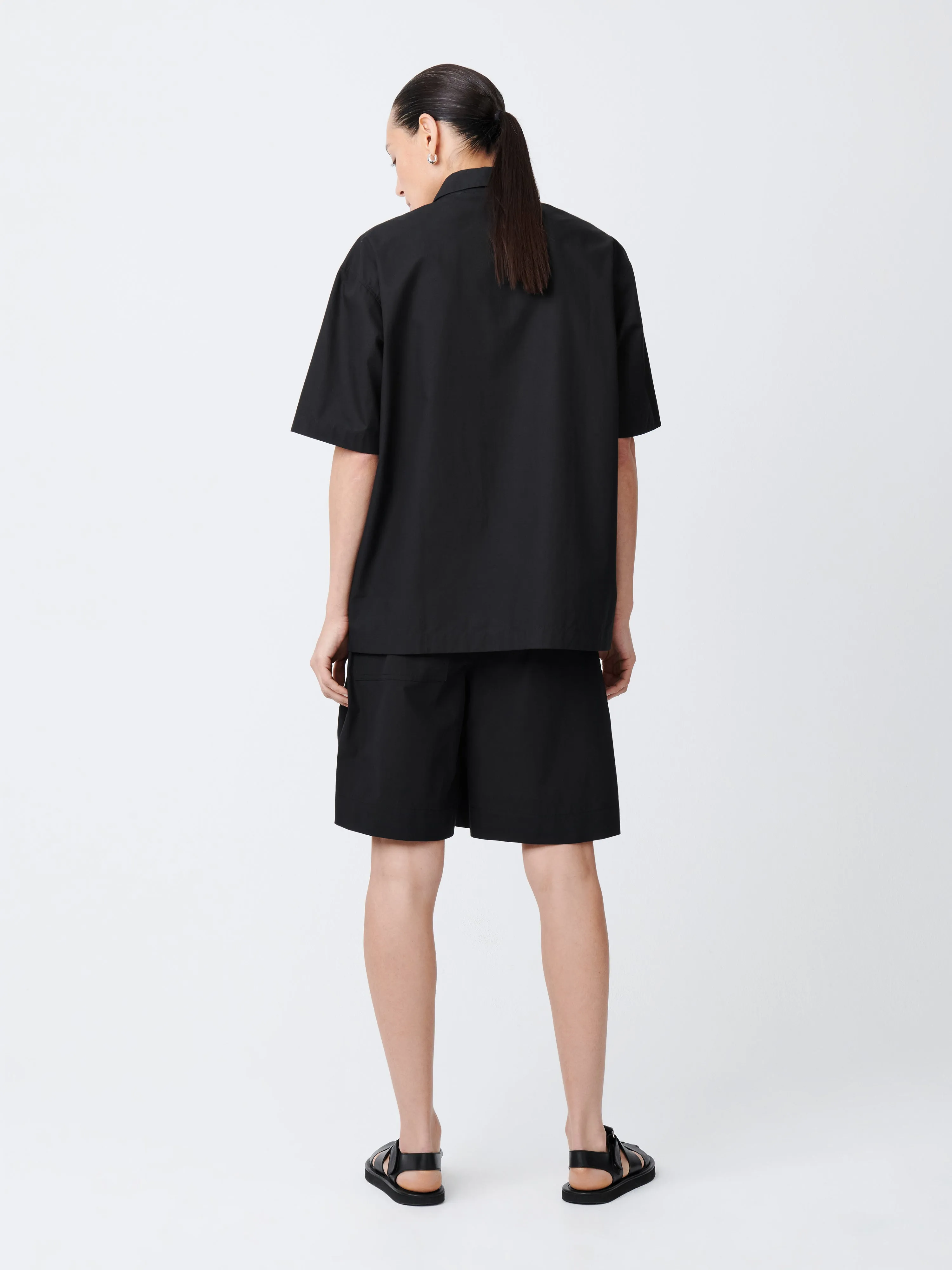 Piero Shirt in Black sold by Studio Nicholson product image thumbnail 4