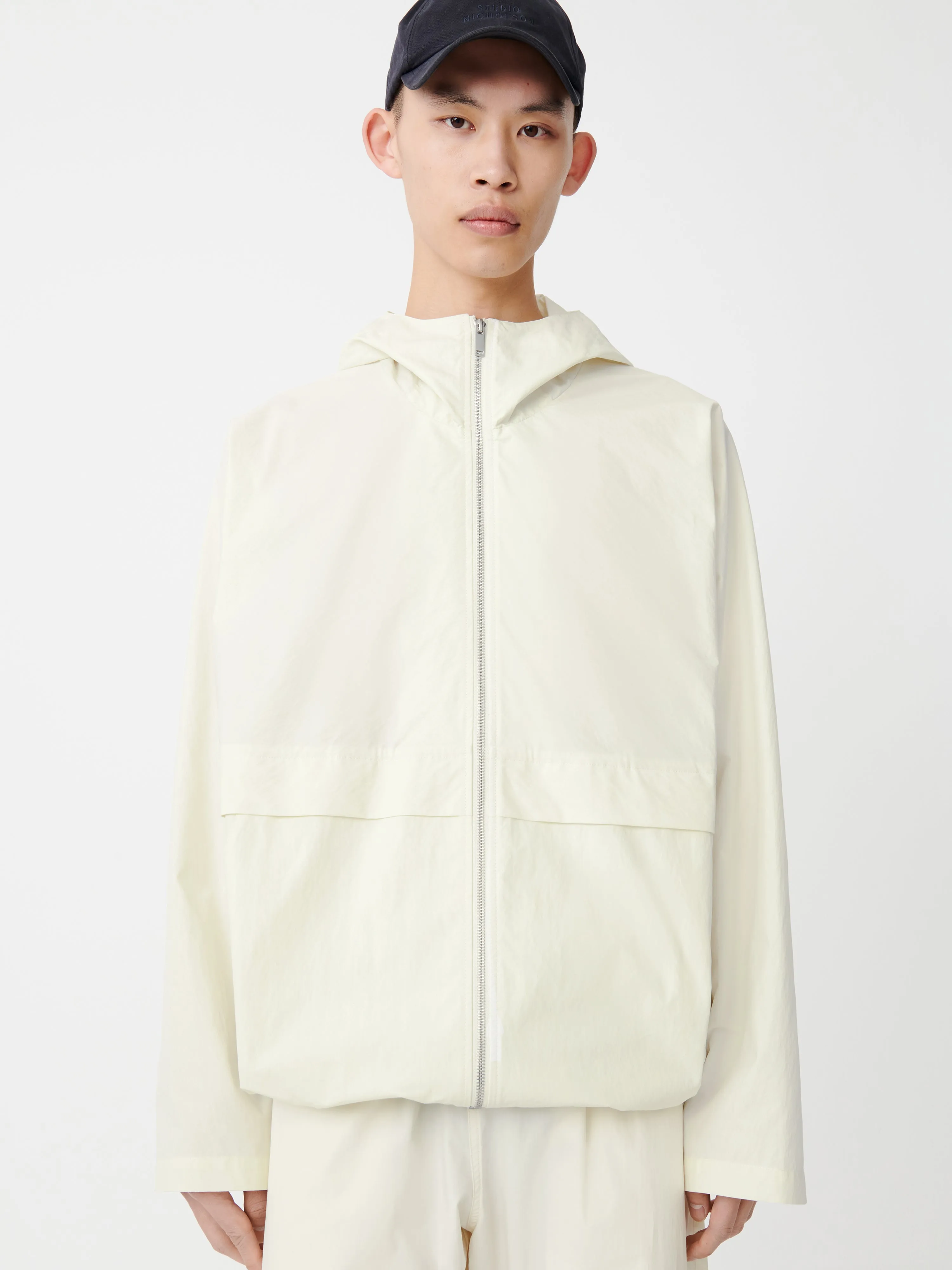 Gale Anorak in Bone sold by Studio Nicholson product image thumbnail 3