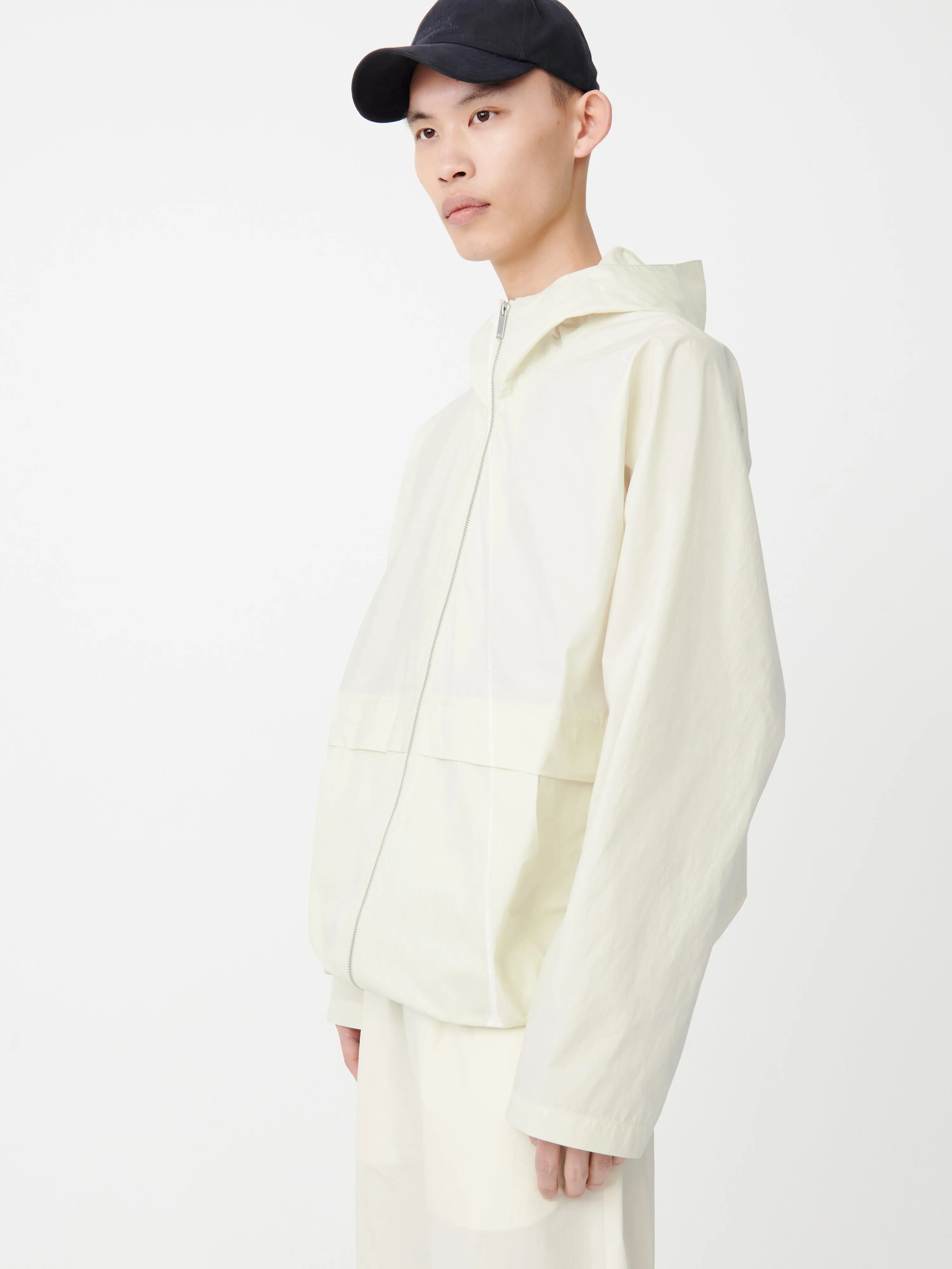 Gale Anorak in Bone sold by Studio Nicholson product image thumbnail 5