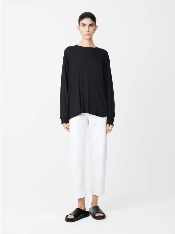 Avanti Denim Jean in Optic White sold by Studio Nicholson