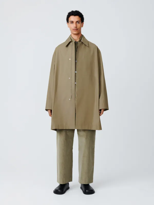 Chassis Coat in Lichen sold by Studio Nicholson
