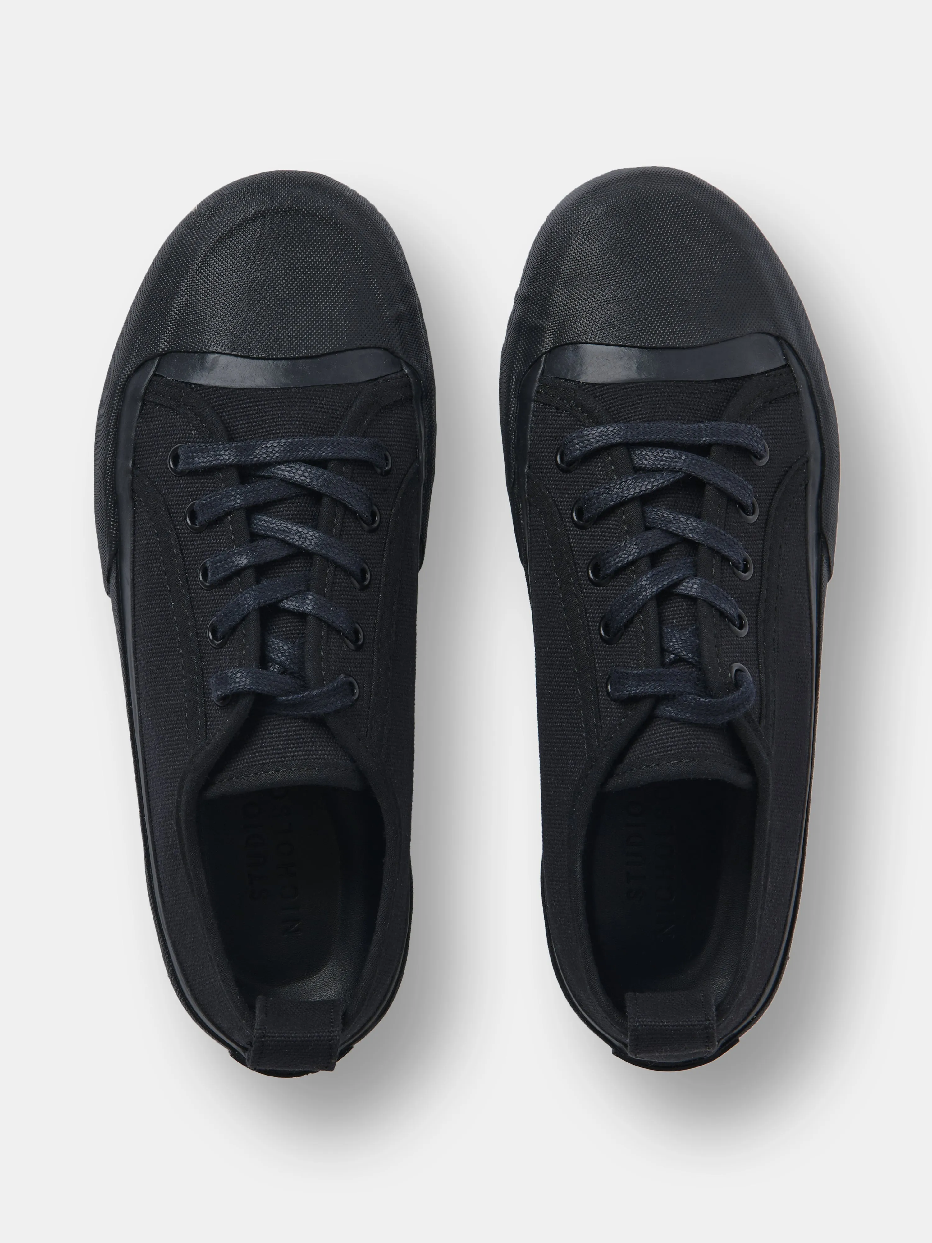 Byrd Canvas Shoe in Darkest Navy sold by Studio Nicholson product image thumbnail 5