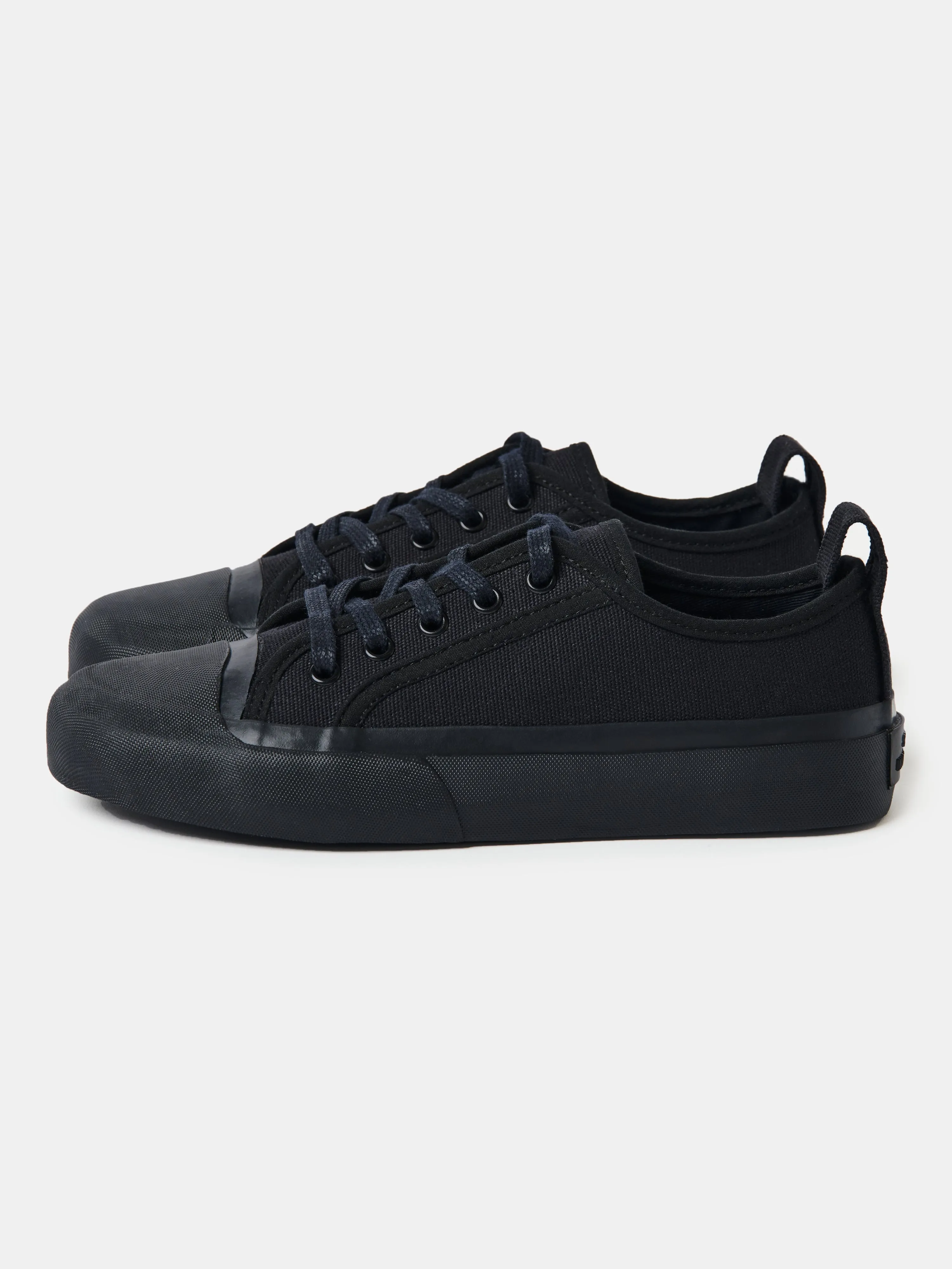 Byrd Canvas Shoe in Darkest Navy sold by Studio Nicholson product image thumbnail 2