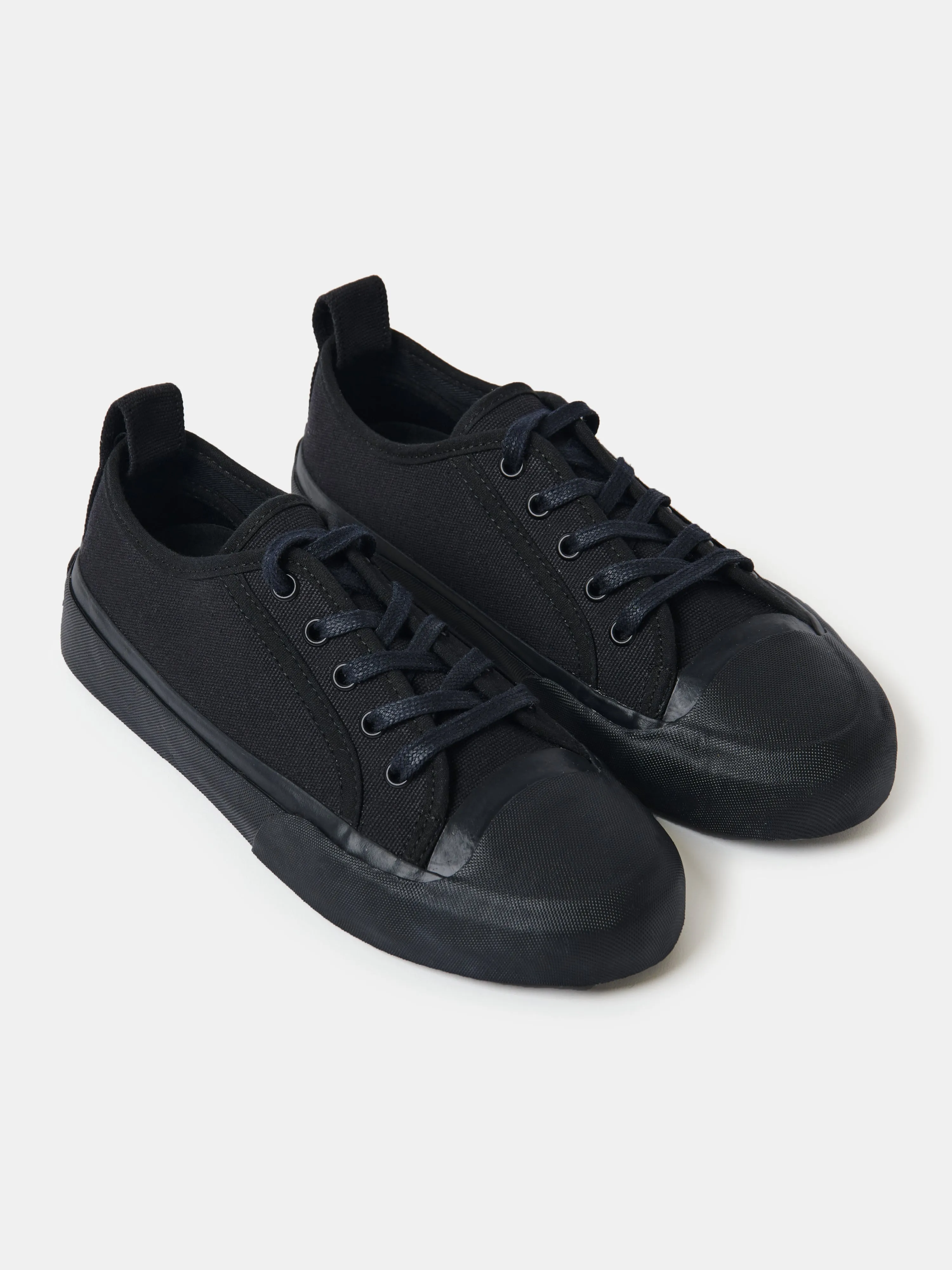 Byrd Canvas Shoe in Darkest Navy sold by Studio Nicholson product image thumbnail 4
