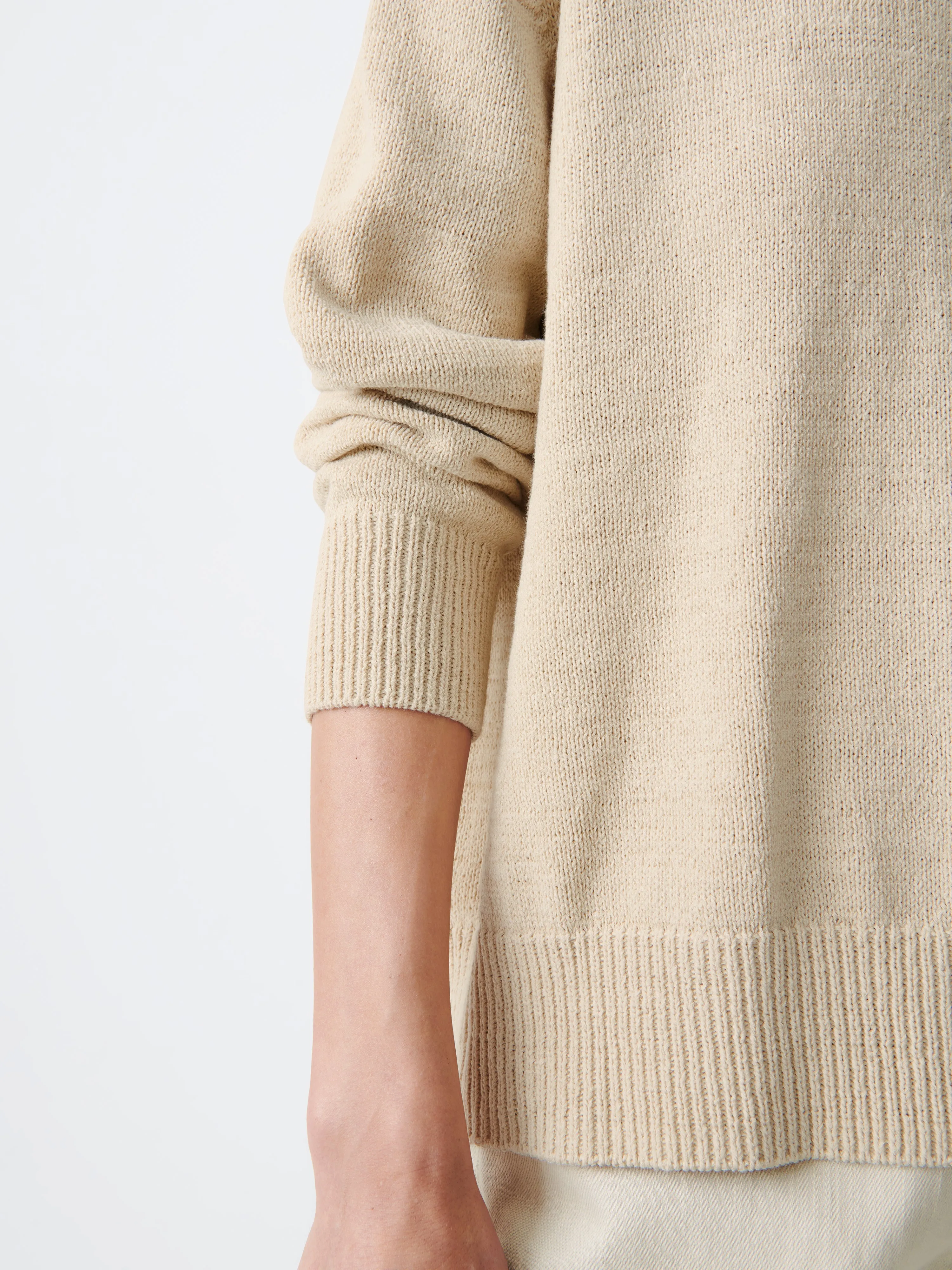 Yuri Knit in Bamboo sold by Studio Nicholson product image thumbnail 4