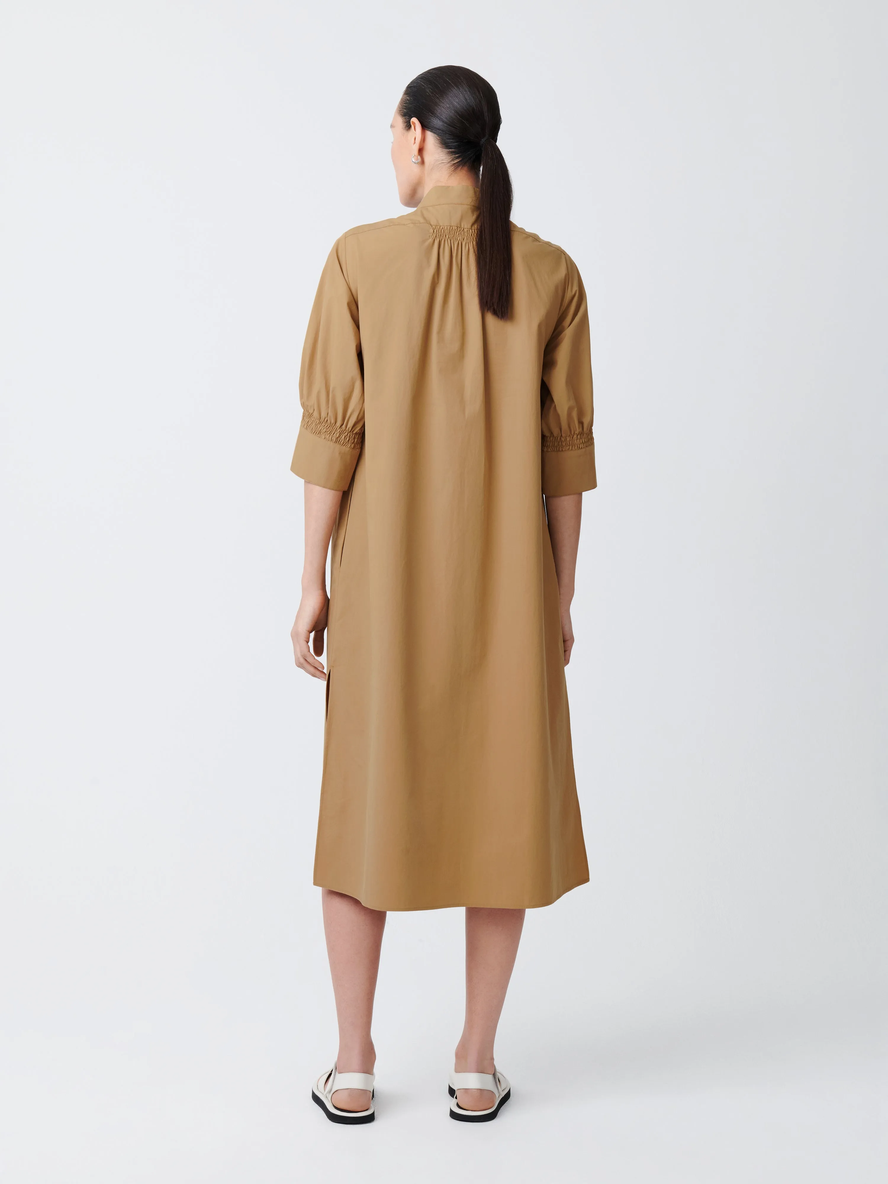 Knoll Dress in Sand sold by Studio Nicholson product image thumbnail 4