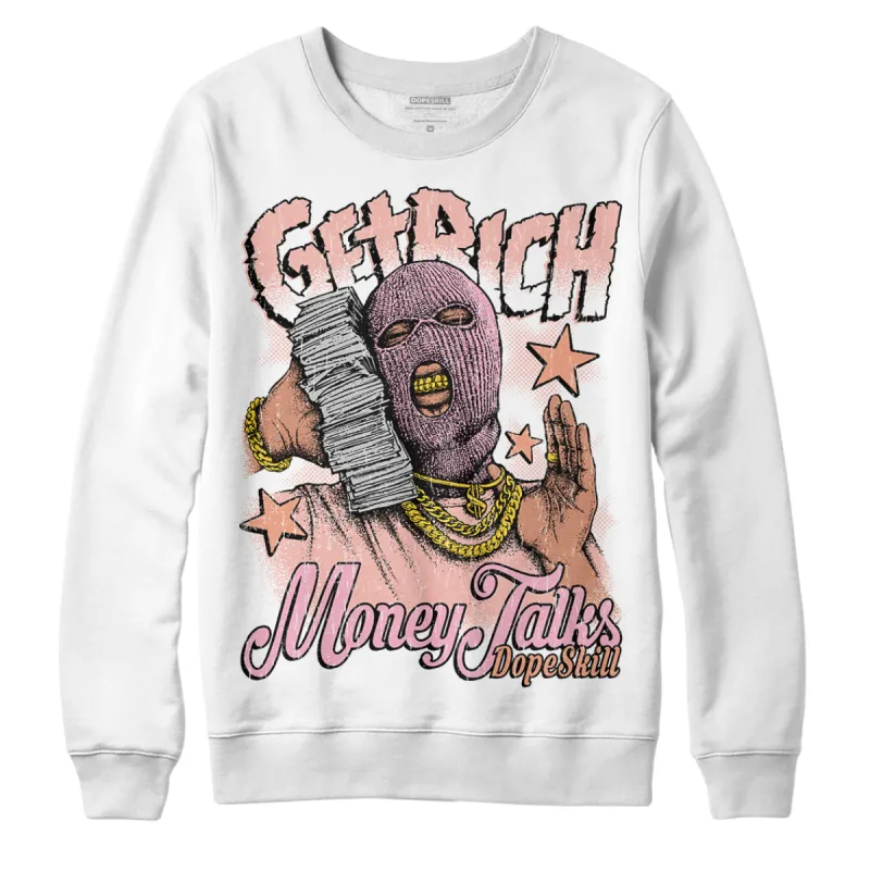 Legend Pink 11s DopeSkill Sweatshirt Get Rich Graphic sold by DopeSkill