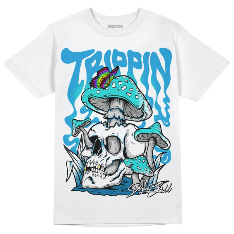 Military Blue 4s DopeSkill T-Shirt Trippin Graphic sold by DopeSkill