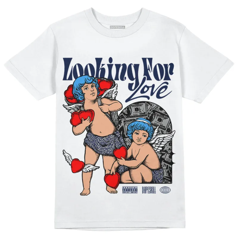 AJ Spizike White Obsidian DopeSkill T-Shirt Looking For Love Graphic sold by DopeSkill