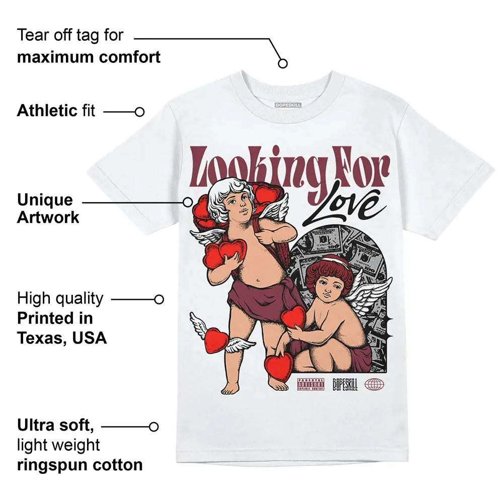 Team Red 1s DopeSkill T-Shirt Looking For Love Graphic sold by DopeSkill product image thumbnail 3