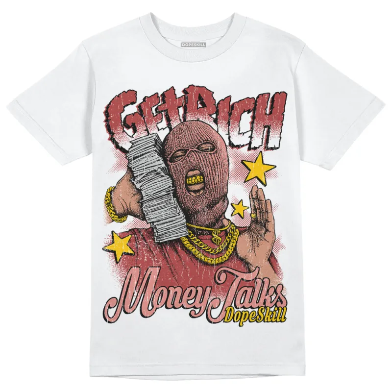 Dune Red 13s DopeSkill T-Shirt Get Rich Graphic sold by DopeSkill