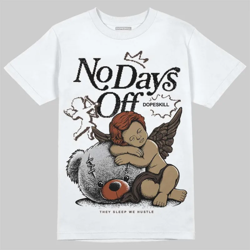 Mocha 1s DopeSkill T-Shirt New No Days Off Graphic sold by DopeSkill