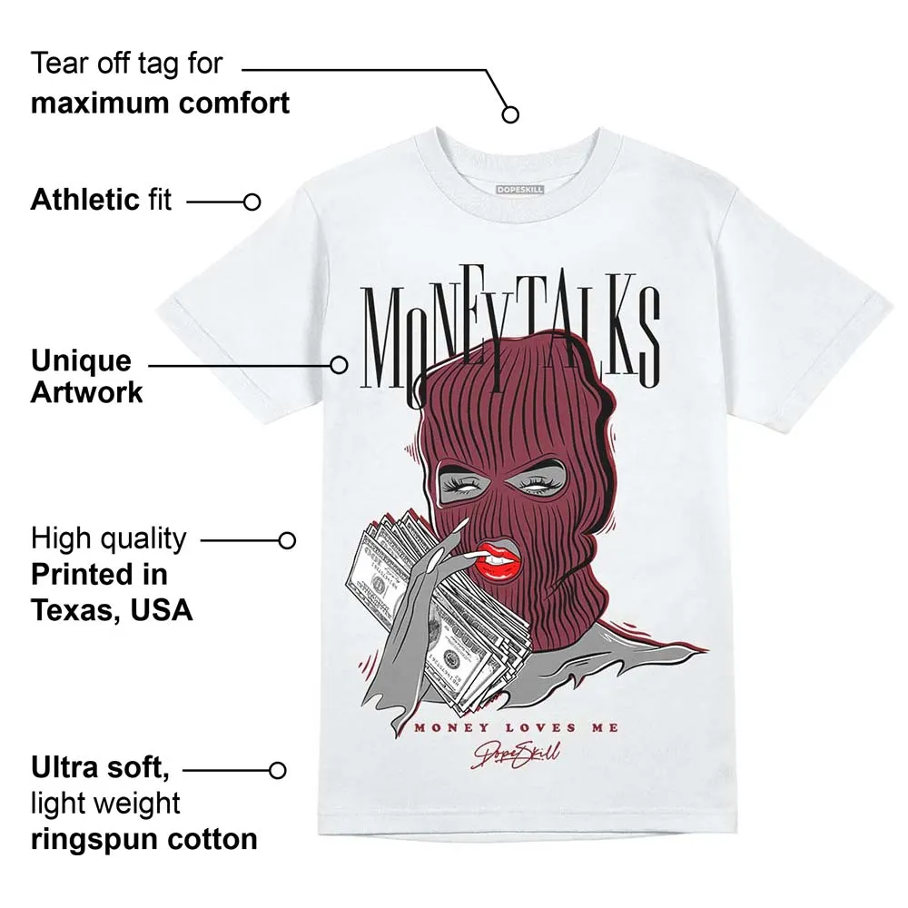 Team Red 1s DopeSkill T-Shirt Money Talks Graphic sold by DopeSkill product image thumbnail 3