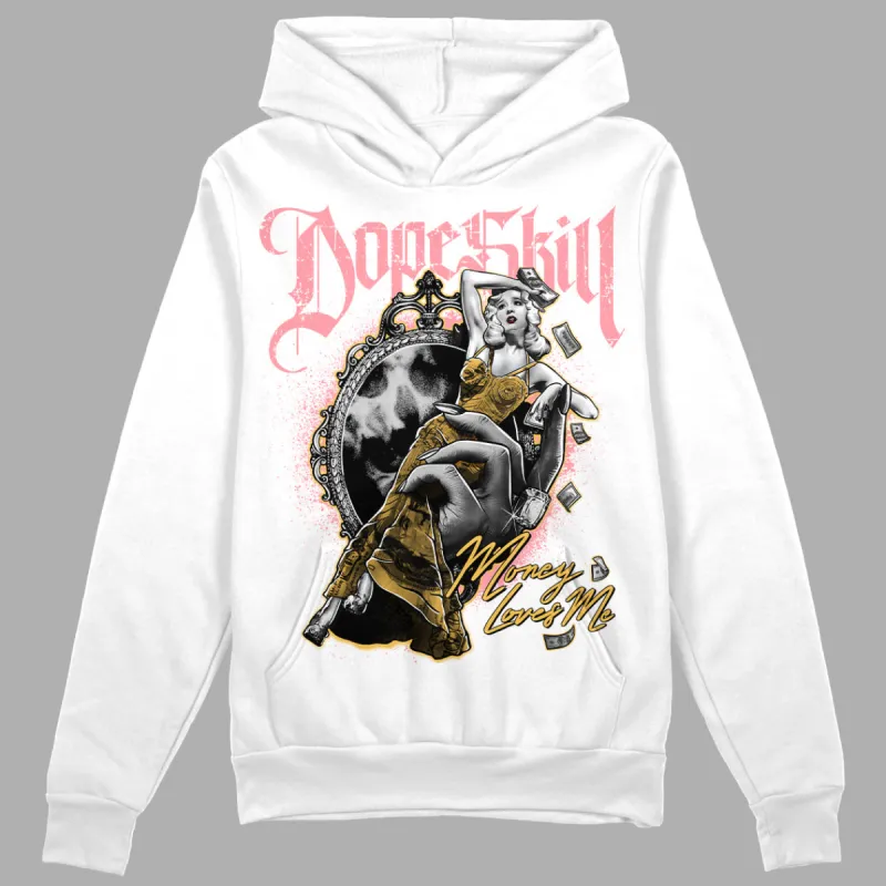 Red Stardust 3s DopeSkill Hoodie Sweatshirt Money Loves Me Graphic sold by DopeSkill