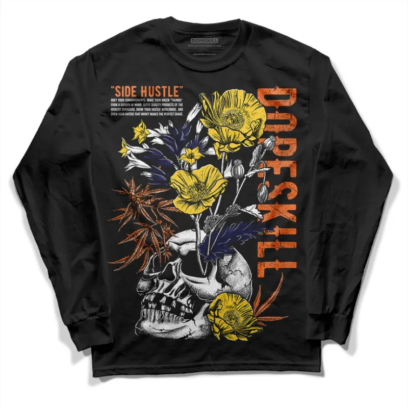 Rio 3s DopeSkill Long Sleeve T-Shirt Side Hustle Graphic sold by DopeSkill