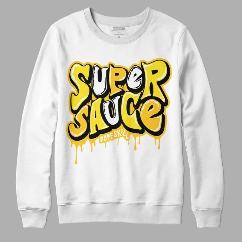 Vivid Sulfur 4s DopeSkill Sweatshirt Super Sauce Graphic sold by DopeSkill