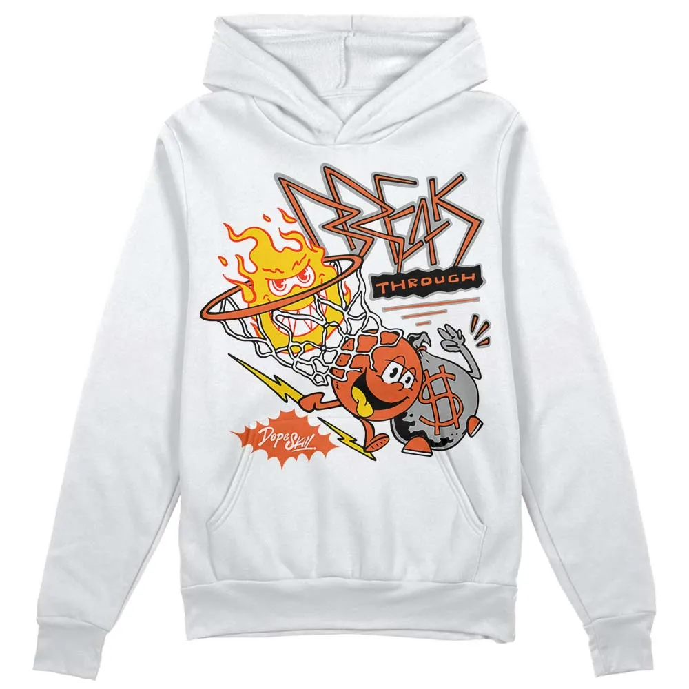Georgia Peach 3s DopeSkill Hoodie Sweatshirt Break Through Graphic sold by DopeSkill product image thumbnail 2
