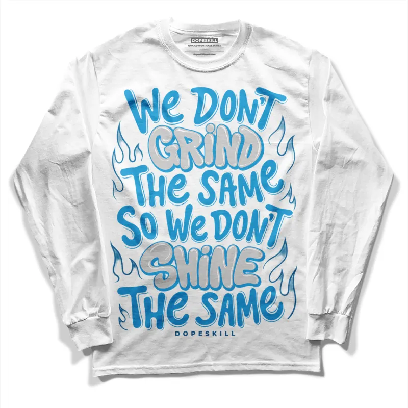 Military Blue 4s DopeSkill Long Sleeve T-Shirt Grind Shine Graphic sold by DopeSkill