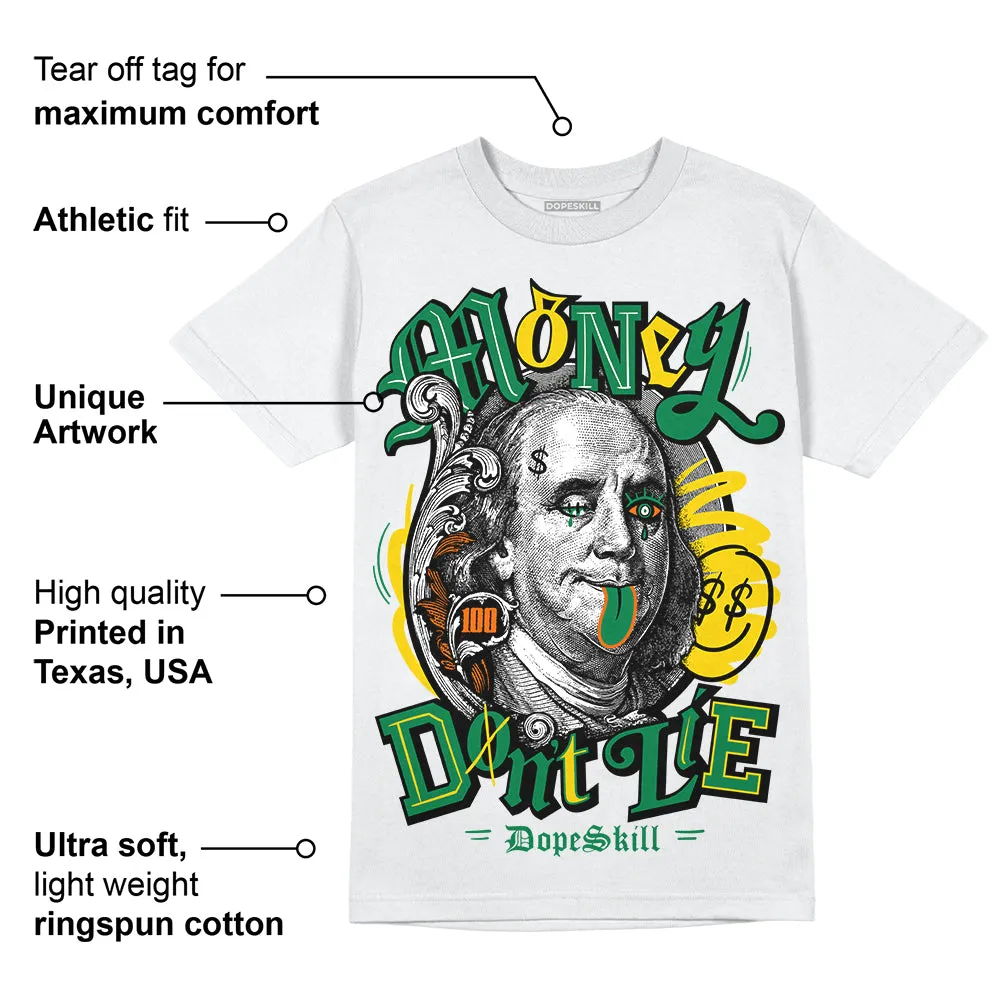 Green Collection DopeSkill T-Shirt Money Don't Lie Graphic sold by DopeSkill product image thumbnail 3