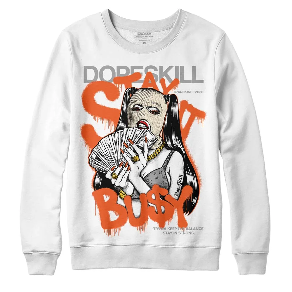 Georgia Peach 3s DopeSkill Sweatshirt Stay It Busy Graphic sold by DopeSkill product image thumbnail 2
