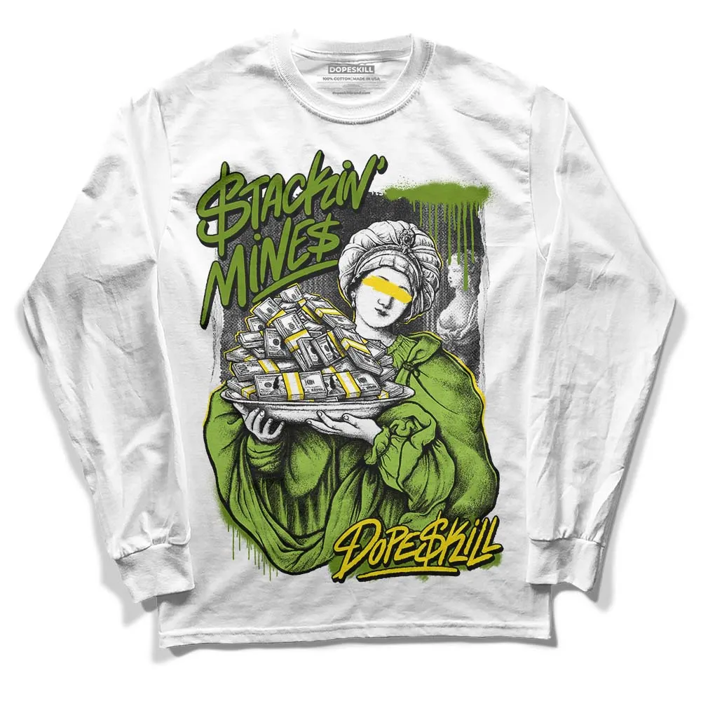 Dunk 'Chlorophyll' DopeSkill Long Sleeve T-Shirt Stackin Mines Graphic sold by DopeSkill
