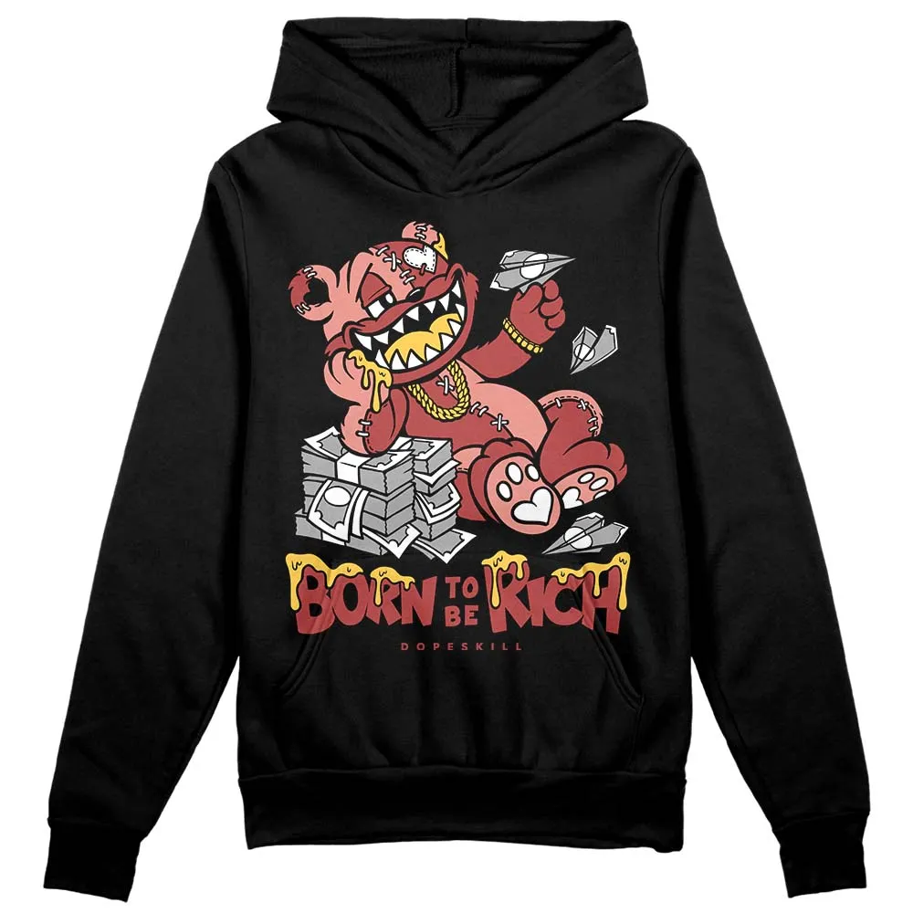 Dune Red 13s DopeSkill Hoodie Sweatshirt Born To Be Rich Graphic sold by DopeSkill product image thumbnail 2