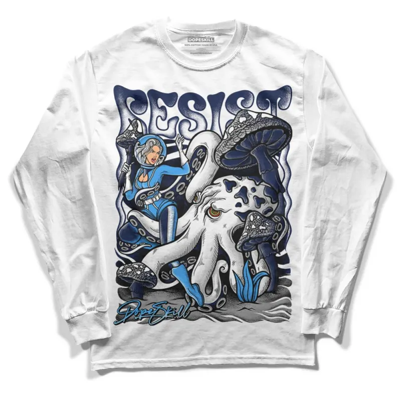 AJ Spizike White Obsidian DopeSkill Long Sleeve T-Shirt Resist Graphic sold by DopeSkill
