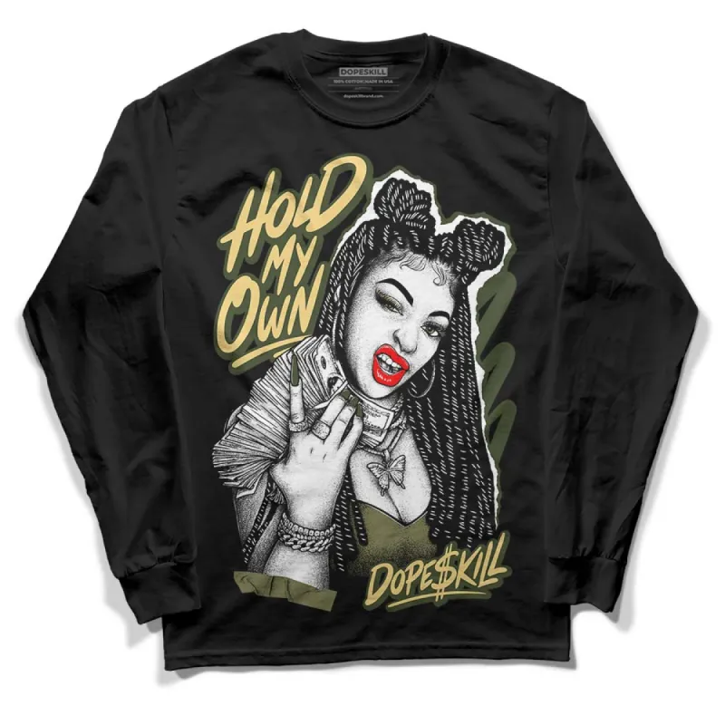 Craft Olive 4s DopeSkill Long Sleeve T-Shirt New H.M.O Graphic sold by DopeSkill