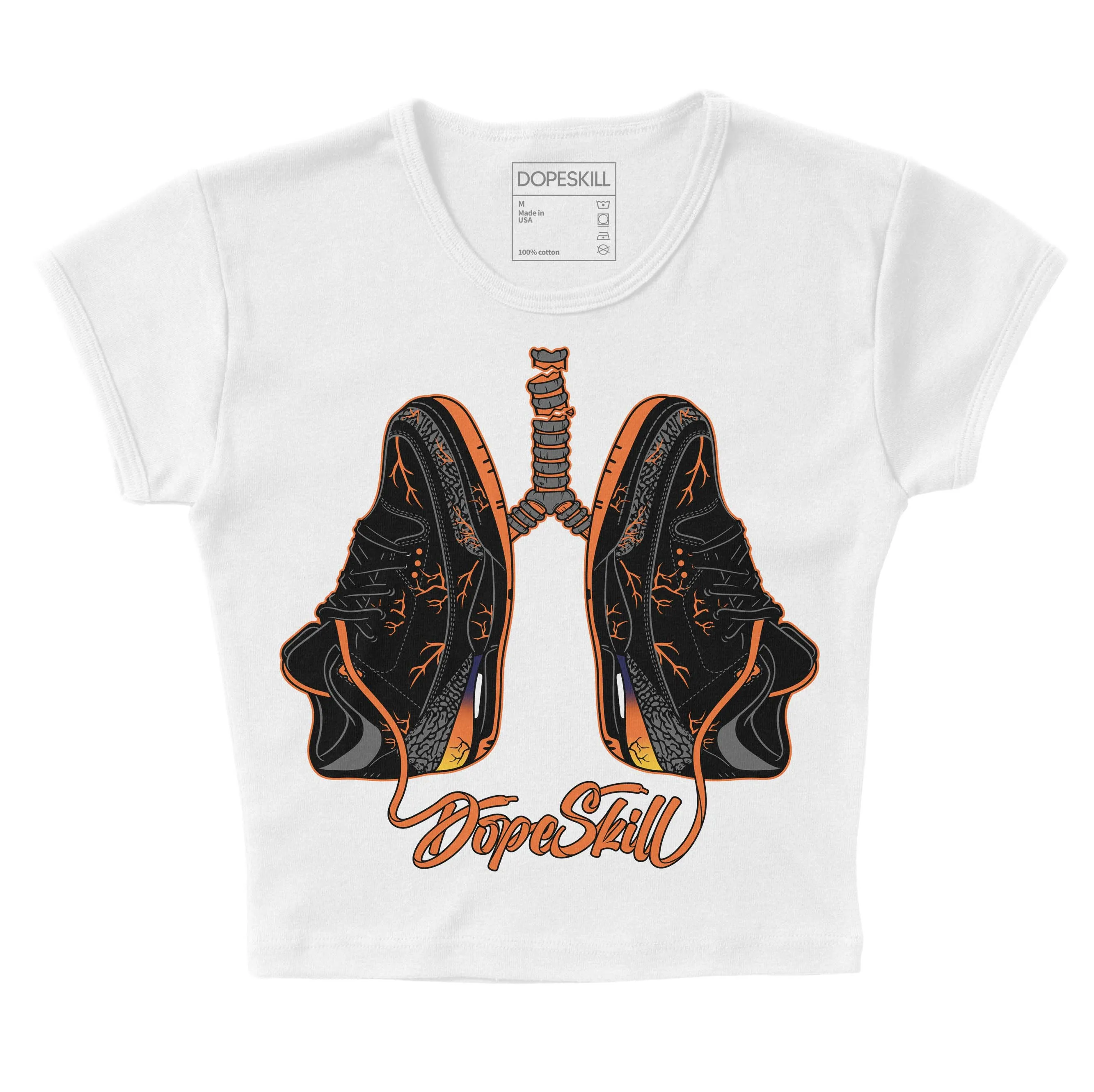 Rio 3s DopeSkill Women's Crop Top Breathe Graphic sold by DopeSkill product image thumbnail 2