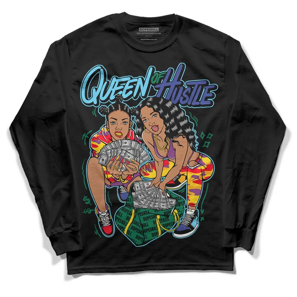 GS 'Six Championships' 1s DopeSkill Long Sleeve T-Shirt Queen Of Hustle Graphic sold by DopeSkill