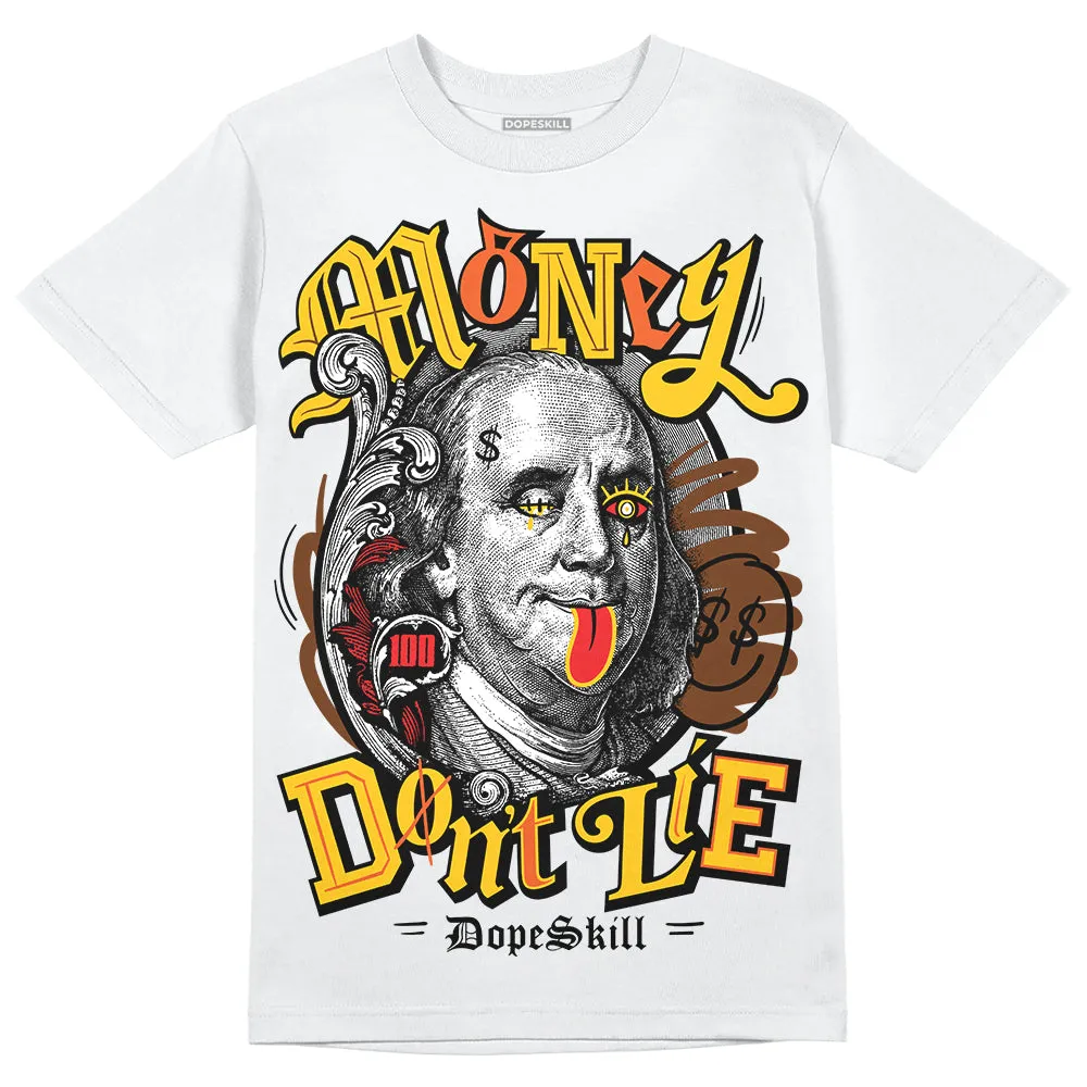 Yellow Collection DopeSkill T-Shirt Money Don't Lie Graphic sold by DopeSkill product image thumbnail 2