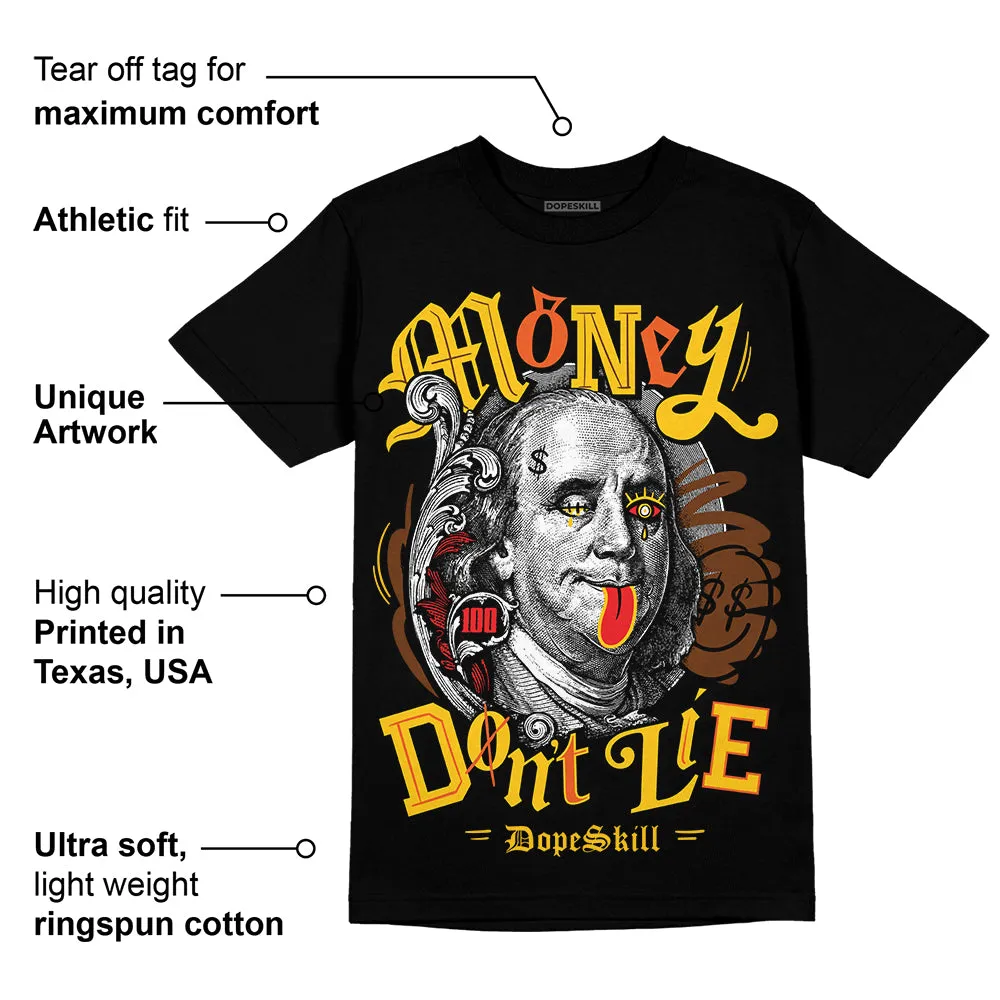 Yellow Collection DopeSkill T-Shirt Money Don't Lie Graphic sold by DopeSkill product image thumbnail 3