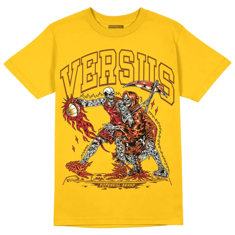 Yellow Collection DopeSkill Gold T-shirt VERSUS Graphic sold by DopeSkill