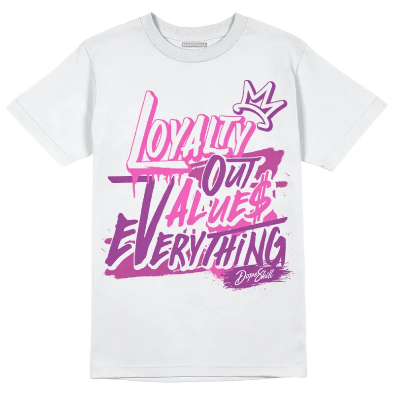Hyper Violet 4s DopeSkill T-Shirt LOVE Graphic sold by DopeSkill