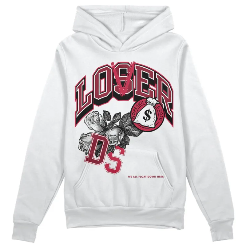 85 Metallic Burgundy 1s DopeSkill Hoodie Sweatshirt Loser Lover Graphic sold by DopeSkill
