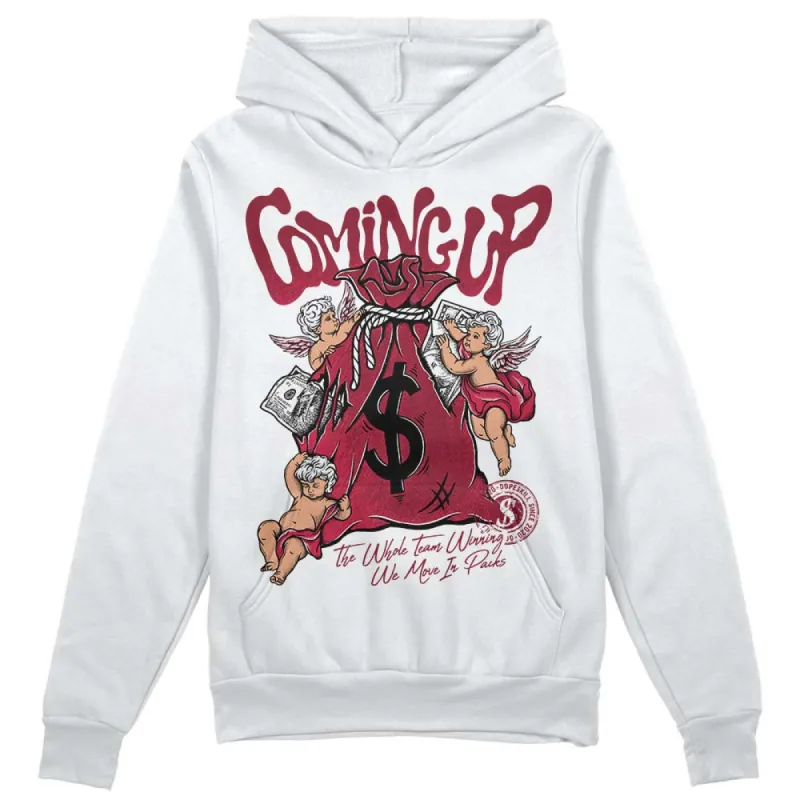 85 Metallic Burgundy 1s DopeSkill Hoodie Sweatshirt Money Bag Coming Up Graphic sold by DopeSkill