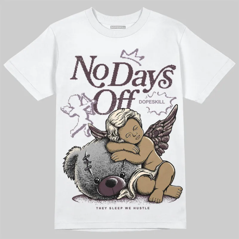 Burgundy Crush 3s DopeSkill T-Shirt New No Days Off Graphic sold by DopeSkill