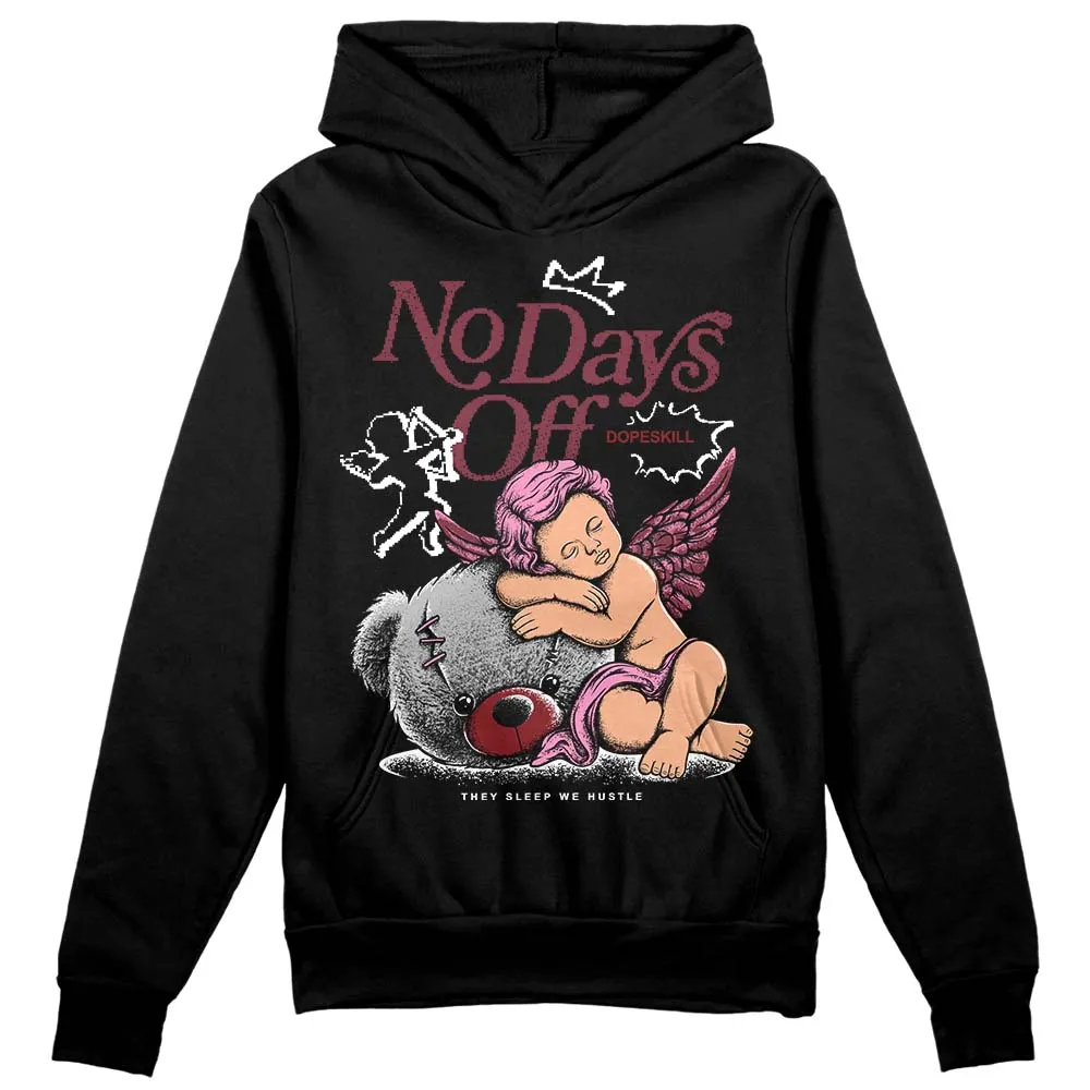 Team Red 1s DopeSkill Hoodie Sweatshirt New No Days Off Graphic sold by DopeSkill product image thumbnail 2