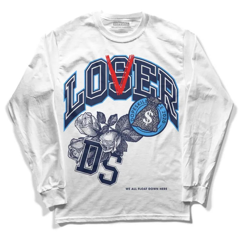 AJ Spizike White Obsidian DopeSkill Long Sleeve T-Shirt Loser Lover Graphic sold by DopeSkill