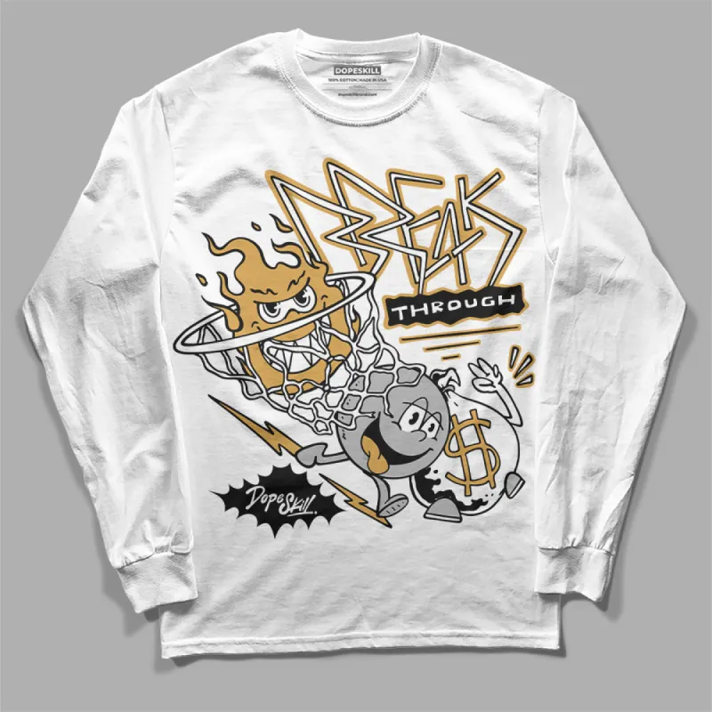 Gratitude 11s DopeSkill Long Sleeve T-Shirt Break Through Graphic sold by DopeSkill