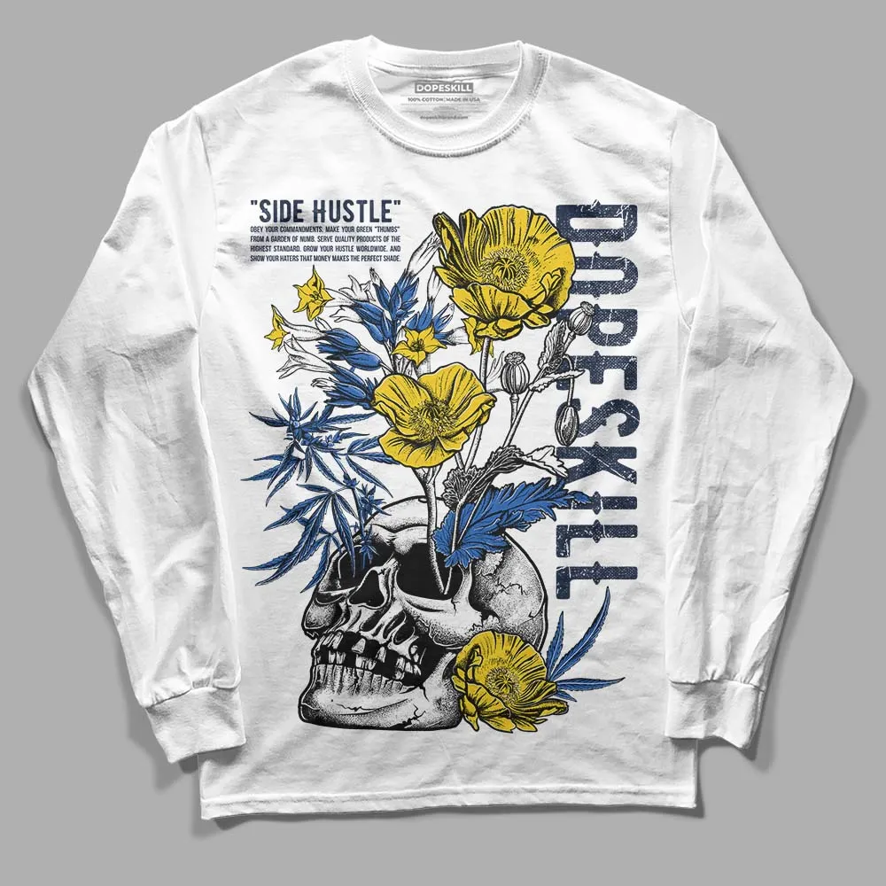 Michigan Dunks DopeSkill Long Sleeve T-Shirt Side Hustle Graphic sold by DopeSkill