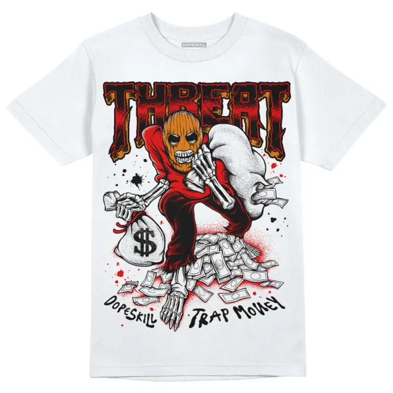 Red Cement 4S DopeSkill T-Shirt Threat Graphic sold by DopeSkill