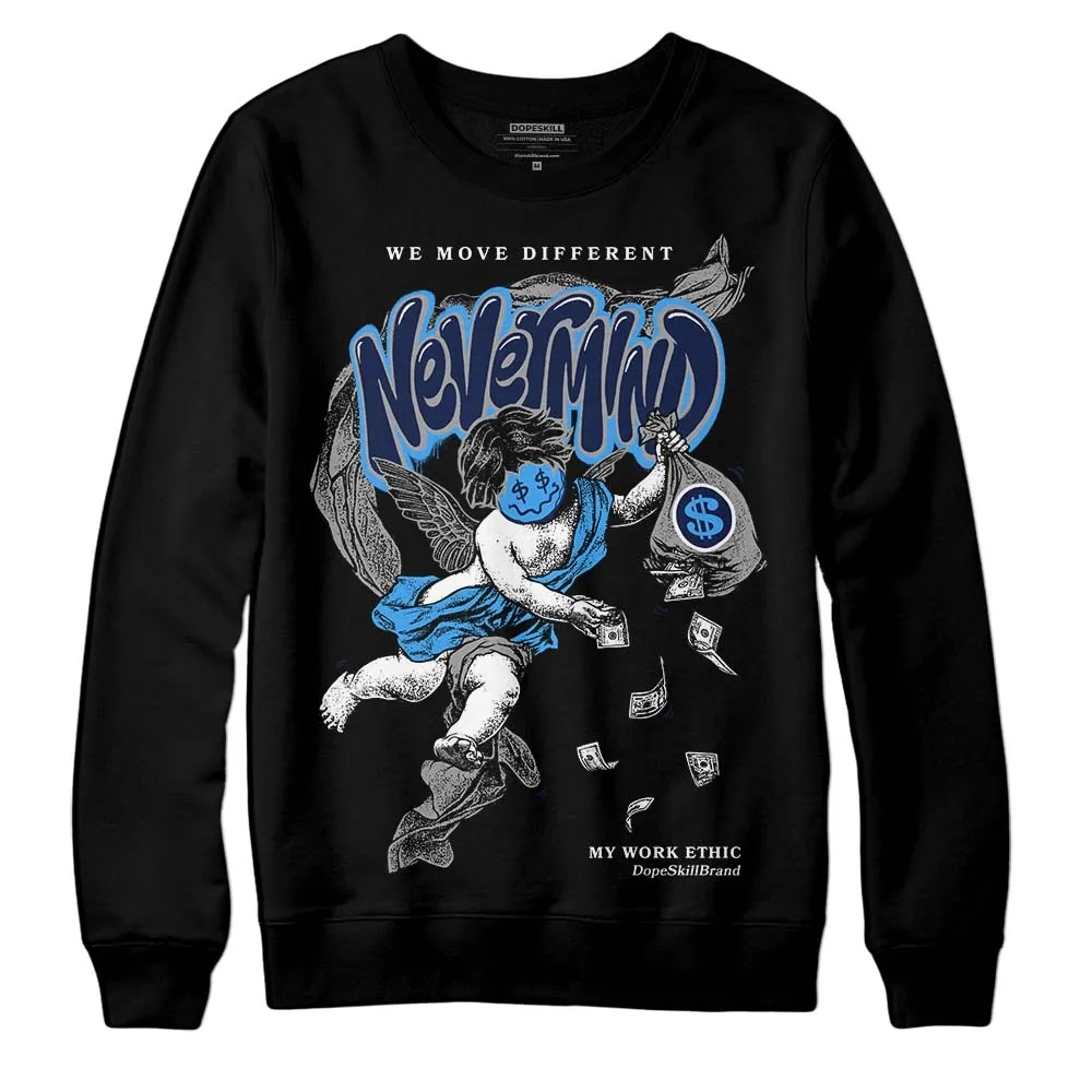 AJ Spizike White Obsidian DopeSkill Sweatshirt Nevermind Graphic sold by DopeSkill product image thumbnail 2