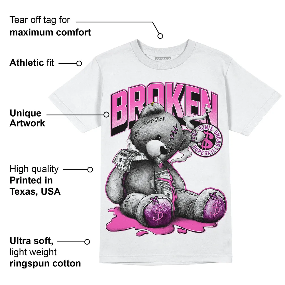 Hyper Violet 4s DopeSkill T-Shirt Sick Bear Graphic sold by DopeSkill product image thumbnail 3