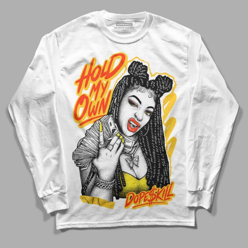 Vivid Sulfur 4s DopeSkill Long Sleeve T-Shirt New H.M.O Graphic sold by DopeSkill