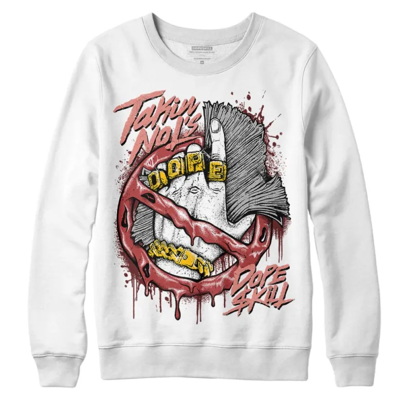 Dune Red 13s DopeSkill Sweatshirt Takin No L's Graphic sold by DopeSkill