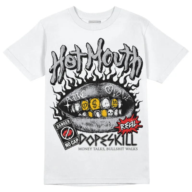 Grey Collection DopeSkill T-Shirt Hot Mouth Graphic sold by DopeSkill